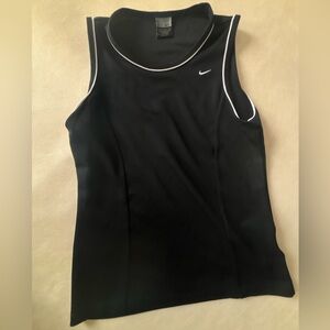 Nike Black Fitted Tank Top